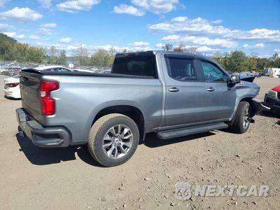 Trzecie zdjęcie samochodu z tyłu: 2021 CHEVROLET SILVERADO K1500 RST VIN:1GCUYEED2MZ429841 - miniatura