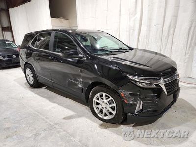 Czwarte zdjęcie samochodu z boku: 2022 CHEVROLET EQUINOX LT VIN:3GNAXUEV0NL283402 - miniatura