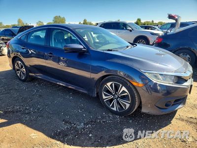 Czwarte zdjęcie samochodu z boku: 2016 HONDA CIVIC EX VIN:19XFC1F34GE004868 - miniatura