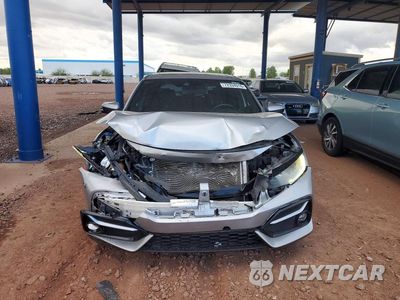 Piąte zdjęcie samochodu w środku: 2020 HONDA CIVIC EX VIN:SHHFK7H6XLU220787 - miniatura