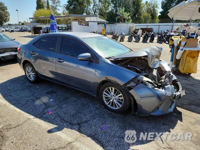 Czwarte zdjęcie samochodu z boku: 2014 TOYOTA COROLLA LE PLUS VIN:5YFBURHE8EP159881 - miniatura