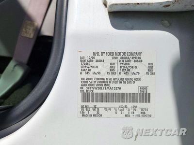 Zdjęcie 12 z 12 samochodu: 2001 FORD F250 SUPER DUTY VIN:3FTNW20L71MA13370 - miniatura