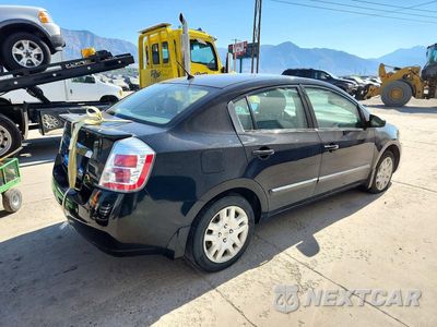 Trzecie zdjęcie samochodu z tyłu: 2012 NISSAN SENTRA 2.0 VIN:3N1AB6AP2CL692852 - miniatura