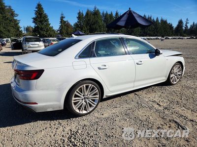Trzecie zdjęcie samochodu z tyłu: 2018 AUDI A4 PREMIUM PLUS VIN:WAUENAF47JA070112 - miniatura