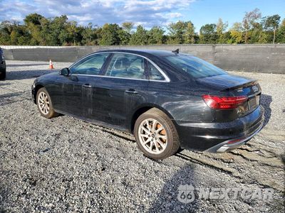 Drugie zdjęcie samochodu z przodu: 2021 AUDI A4 PREMIUM 40 VIN:WAUABAF42MN008587 - miniatura