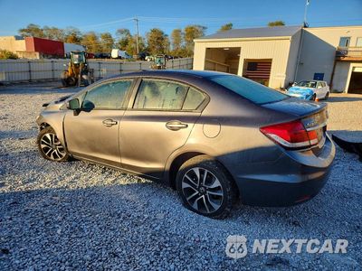 Drugie zdjęcie samochodu z przodu: 2014 HONDA CIVIC EX VIN:2HGFB2F80EH552616 - miniatura