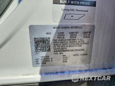 Zdjęcie 13 z 13 samochodu: 2024 ACURA ZDX A-SPEC VIN:4W5KHMRK6RZ504299 - miniatura