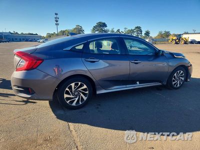 Trzecie zdjęcie samochodu z tyłu: 2018 HONDA CIVIC EX VIN:2HGFC2F75JH580894 - miniatura