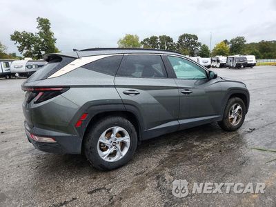 Trzecie zdjęcie samochodu z tyłu: 2023 HYUNDAI TUCSON SEL VIN:5NMJBCAE6PH196613 - miniatura