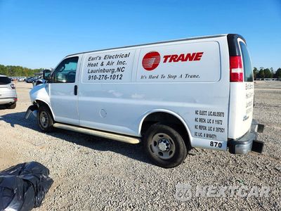 Drugie zdjęcie samochodu z przodu: 2019 CHEVROLET EXPRESS 2500 CARGO DELIVERY VAN VIN:1GCWGAFG9K1221870 - miniatura