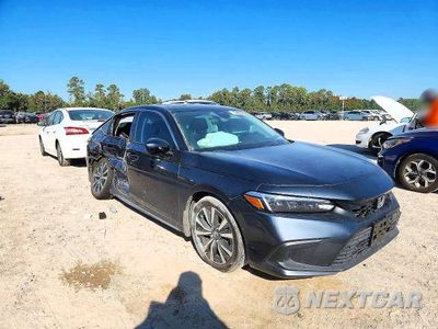 Czwarte zdjęcie samochodu z boku: 2023 HONDA CIVIC EXL VIN:19XFL1H70PE016435 - miniatura