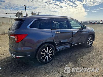 Trzecie zdjęcie samochodu z tyłu: 2020 HONDA PILOT TOURING VIN:5FNYF5H62LB000174 - miniatura