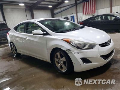 Czwarte zdjęcie samochodu z boku: 2011 HYUNDAI ELANTRA GLS VIN:5NPDH4AE2BH050836 - miniatura