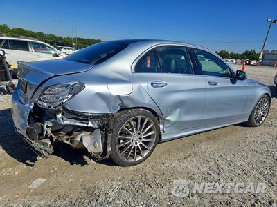 Trzecie zdjęcie samochodu z tyłu: 2017 MERCEDES-BENZ C 300 VIN:55SWF4JB7HU191315 - miniatura