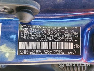 Zdjęcie 12 z 12 samochodu: 2010 TOYOTA PRIUS II VIN:JTDKN3DU7A1106787 - miniatura