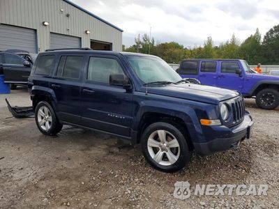 Czwarte zdjęcie samochodu z boku: 2017 JEEP PATRIOT LATITUDE VIN:1C4NJRFB3HD124588 - miniatura