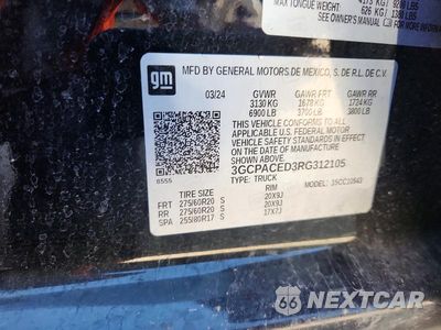 Zdjęcie 13 z 13 samochodu: 2024 CHEVROLET SILVERADO C1500 LT VIN:3GCPACED3RG312105 - miniatura