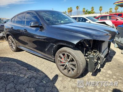 Czwarte zdjęcie samochodu z boku: 2023 BMW X6 XDRIVE40I VIN:5UXCY6C06P9N45418 - miniatura