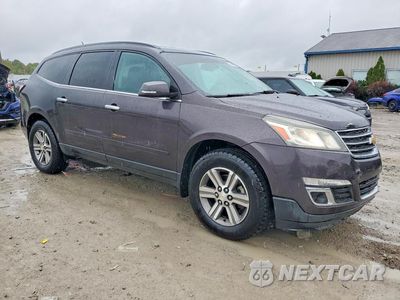 Czwarte zdjęcie samochodu z boku: 2016 CHEVROLET TRAVERSE LT VIN:1GNKRGKD7GJ236650 - miniatura