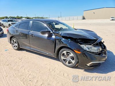 Czwarte zdjęcie samochodu z boku: 2020 HONDA CIVIC LX VIN:19XFC2F62LE010274 - miniatura