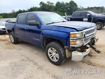 Czwarte zdjęcie samochodu z boku: 2014 CHEVROLET SILVERADO K1500 LT VIN:3GCUKREC1EG203727 - miniatura