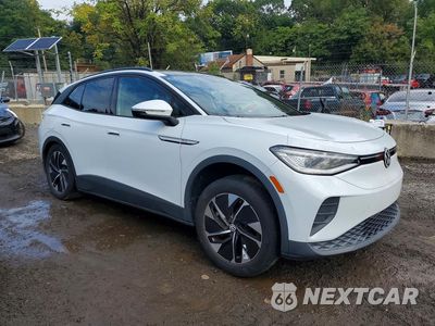 Czwarte zdjęcie samochodu z boku: 2022 VOLKSWAGEN ID.4 PRO S VIN:WVGTMPE21NP035872 - miniatura