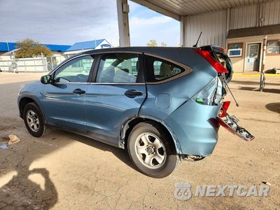 Trzecie zdjęcie samochodu z tyłu: 2015 HONDA CR-V LX VIN:5J6RM4H33FL128414 - miniatura