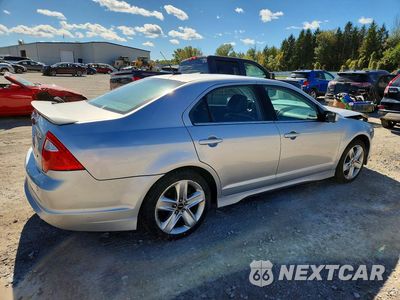 Trzecie zdjęcie samochodu z tyłu: 2011 FORD FUSION SPORT VIN:3FAHP0KC2BR341351 - miniatura