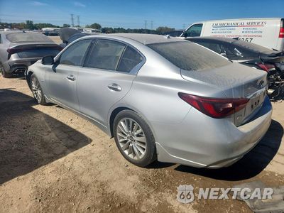 Drugie zdjęcie samochodu z przodu: 2018 INFINITI Q50 3.0T LUXE VIN:JN1EV7AR4JM610624 - miniatura