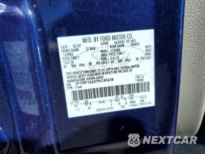 Zdjęcie 13 z 13 samochodu: 2007 FORD F150 VIN:1FTRF12257KC45238 - miniatura