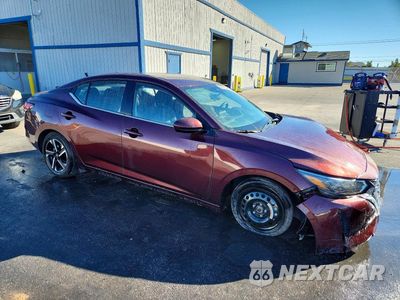 Czwarte zdjęcie samochodu z boku: 2025 NISSAN SENTRA SV VIN:3N1AB8CV4SY312015 - miniatura