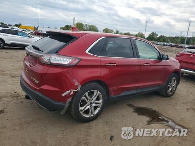 Trzecie zdjęcie samochodu z tyłu: 2017 FORD EDGE TITANIUM VIN:2FMPK3K93HBB14604 - miniatura