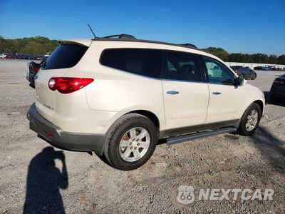 Trzecie zdjęcie samochodu z tyłu: 2012 CHEVROLET TRAVERSE LT VIN:1GNKRJED6CJ360086 - miniatura