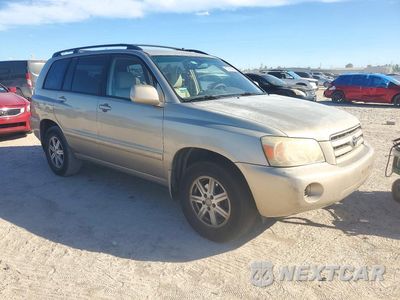 Czwarte zdjęcie samochodu z boku: 2006 TOYOTA HIGHLANDER BASE VIN:JTEDP21A160103528 - miniatura