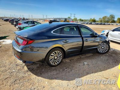 Trzecie zdjęcie samochodu z tyłu: 2023 HYUNDAI SONATA HYBRID SEL VIN:KMHL34JJXPA078806 - miniatura