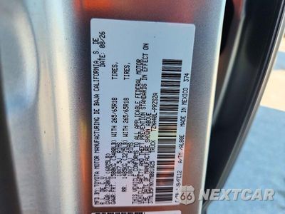 Zdjęcie 12 z 12 samochodu: 2026 TOYOTA TACOMA TRD SPORT VIN:3TMLB5FNXTM081825 - miniatura