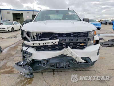 Piąte zdjęcie samochodu w środku: 2021 CHEVROLET SILVERADO C1500 CUSTOM VIN:1GCRWBEK4MZ372826 - miniatura