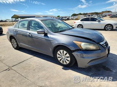 Czwarte zdjęcie samochodu z boku: 2012 HONDA ACCORD LX VIN:1HGCP2F31CA077711 - miniatura