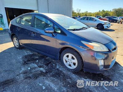 Czwarte zdjęcie samochodu z boku: 2011 TOYOTA PRIUS THREE VIN:JTDKN3DUXB0319076 - miniatura