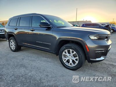 Czwarte zdjęcie samochodu z boku: 2022 JEEP GRAND CHEROKEE L LIMITED VIN:1C4RJJBG2N8636738 - miniatura
