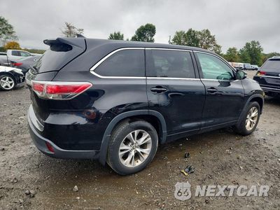 Trzecie zdjęcie samochodu z tyłu: 2016 TOYOTA HIGHLANDER LE PLUS VIN:5TDBKRFH5GS326355 - miniatura