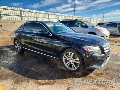 Czwarte zdjęcie samochodu z boku: 2020 MERCEDES-BENZ C 300 4MATIC VIN:WDDWF8EB4LR548073 - miniatura