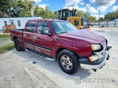 Czwarte zdjęcie samochodu z boku: 2005 CHEVROLET SILVERADO C1500 VIN:2GCEC13T251124422 - miniatura