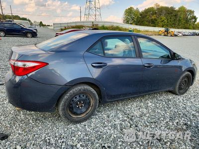Trzecie zdjęcie samochodu z tyłu: 2014 TOYOTA COROLLA LE VIN:5YFBURHE7EP169110 - miniatura