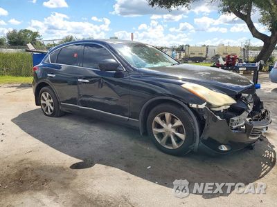 Czwarte zdjęcie samochodu z boku: 2010 INFINITI EX35 BASE VIN:JN1AJ0HRXAM751995 - miniatura