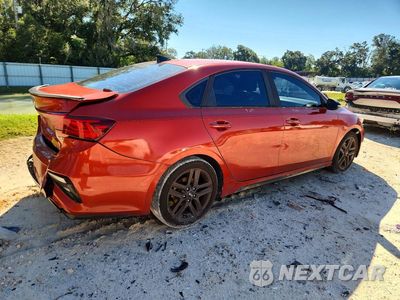 Trzecie zdjęcie samochodu z tyłu: 2020 KIA FORTE GT LINE VIN:3KPF34AD7LE168644 - miniatura