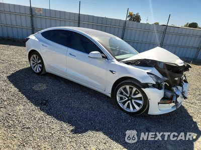 Czwarte zdjęcie samochodu z boku: 2020 TESLA MODEL 3 VIN:5YJ3E1EAXLF616039 - miniatura