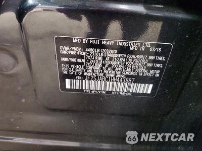 Zdjęcie 13 z 13 samochodu: 2017 SUBARU FORESTER 2.5I VIN:JF2SJABC1HH443887 - miniatura