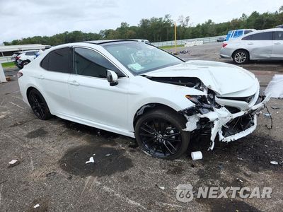 Czwarte zdjęcie samochodu z boku: 2022 TOYOTA CAMRY XSE VIN:4T1K61AK8NU017203 - miniatura
