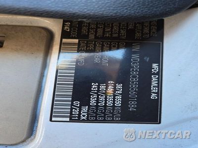 Zdjęcie 13 z 13 samochodu: 2011 MERCEDES-BENZ SPRINTER 2500 DELIVERY VAN VIN:WD3PE8CB5B5601884 - miniatura